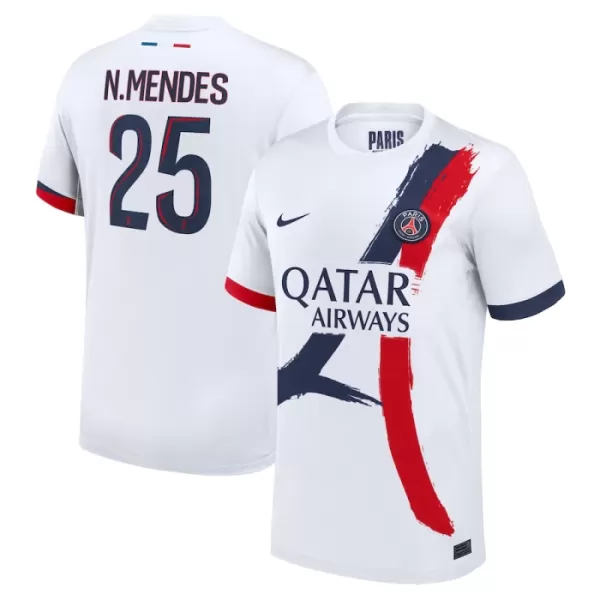 Camisola Paris Saint-Germain Nuno Mendes 25 Homem Equipamento 2ª 2024/25