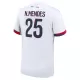 Camisola Paris Saint-Germain Nuno Mendes 25 Homem Equipamento 2ª 2024/25