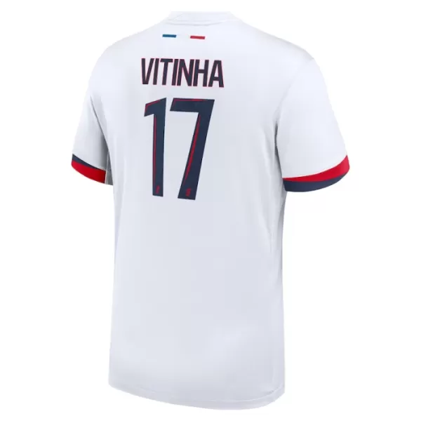 Camisola Paris Saint-Germain Vitinha 17 Criança Equipamento 2ª 2024/25