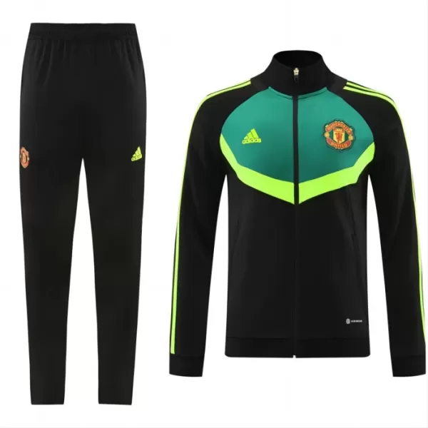 Casaco de Treino Conjunto Manchester United Homem 2024/25 Preta