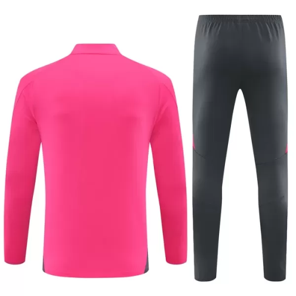 Conjunto de Moletom de Treino Alemanha Color Homem Quarto-Zíper 2024/25 Rosa