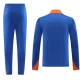 Conjunto de Moletom de Treino Holanda Homem Quarto-Zíper 2024/25 Azul