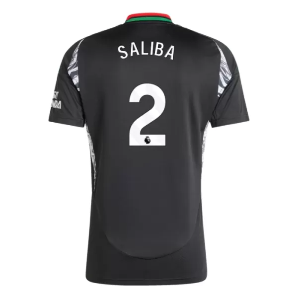 Camisola Arsenal Saliba 2 Homem Equipamento 2ª 2024/25