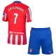 Camisola Atlético Madrid Griezmann 7 Criança Equipamento 1ª 2024/25