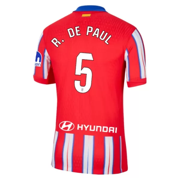 Camisola Atlético Madrid R. De Paul 5 Homem Equipamento 1ª 2024/25