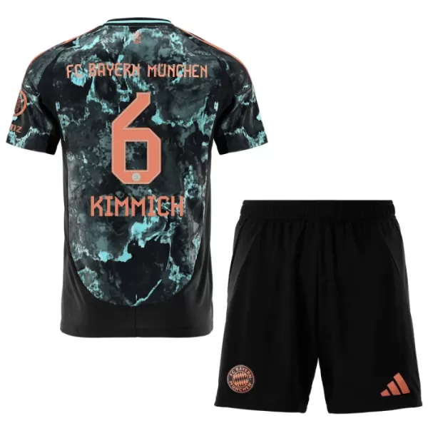 Camisola FC Bayern de Munique Kimmich 6 Criança Equipamento 2ª 2024/25