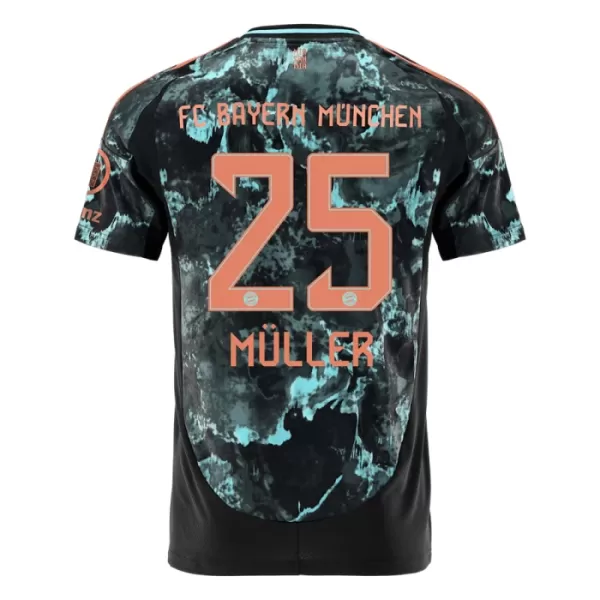 Camisola FC Bayern de Munique Müller 25 Homem Equipamento 2ª 2024/25