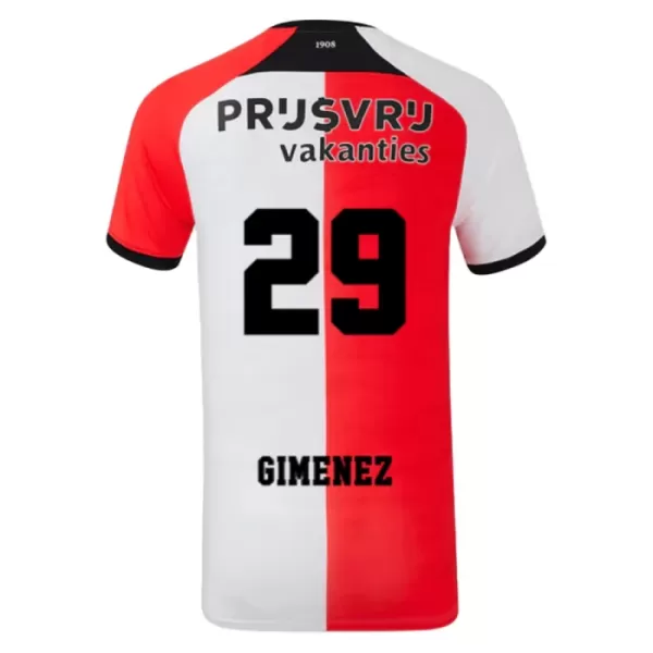 Camisola Feyenoord Gimenez 29 Criança Equipamento 1ª 2024/25