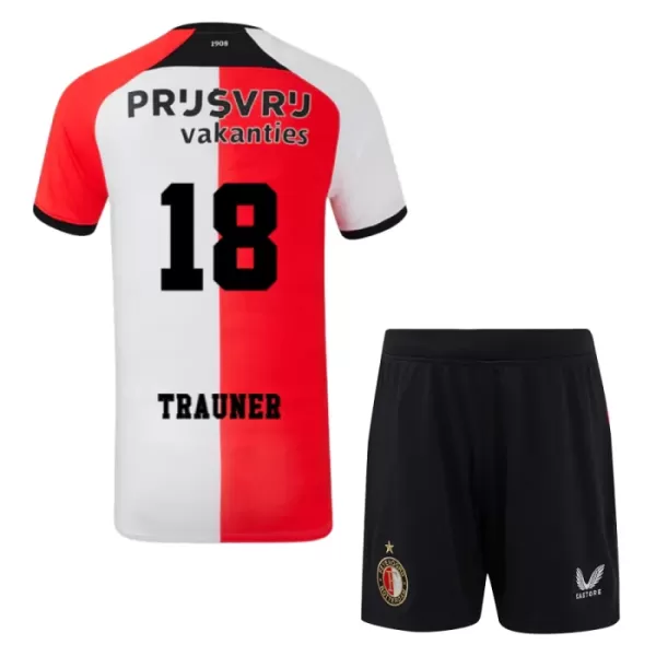 Camisola Feyenoord Trauner 18 Criança Equipamento 1ª 2024/25