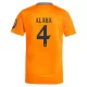 Camisola Real Madrid Alaba 4 Homem Equipamento 2ª 2024/25