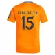 Camisola Real Madrid Arda Guler 15 Homem Equipamento 2ª 2024/25