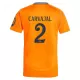 Camisola Real Madrid Carvajal 2 Criança Equipamento 2ª 2024/25