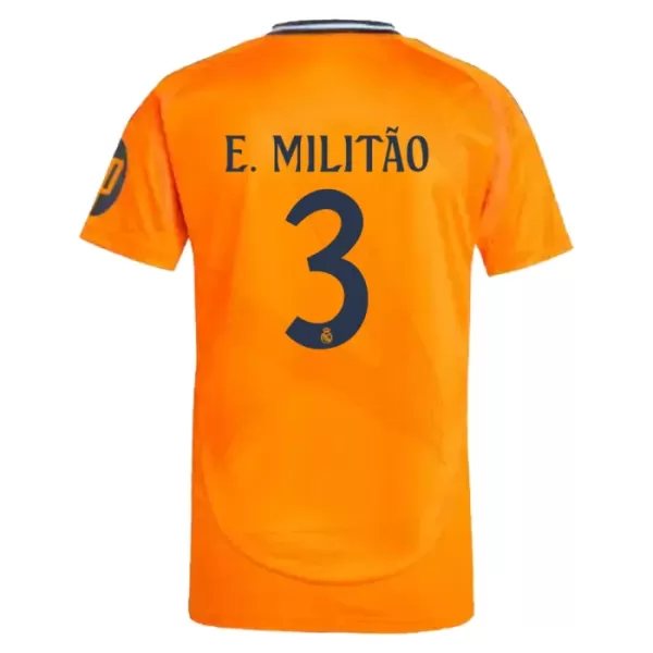 Camisola Real Madrid E. Militão 3 Homem Equipamento 2ª 2024/25