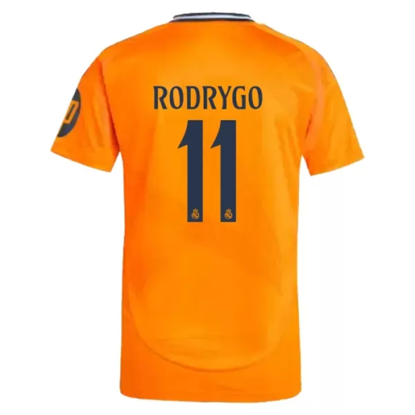 Camisola Real Madrid Rodrygo 11 Homem Equipamento 2ª 2024/25