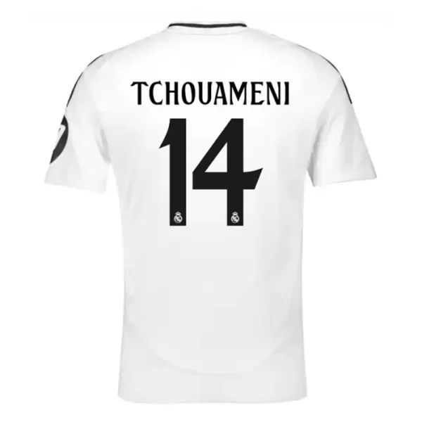 Camisola Real Madrid Tchouaméni 14 Homem Equipamento 1ª 2024/25