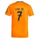 Camisola Real Madrid Vini JR 7 Homem Equipamento 2ª 2024/25