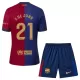 Camisola FC Barcelona Frenkie de Jong 21 Criança Equipamento 1ª 2024/25