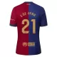 Camisola FC Barcelona Frenkie de Jong 21 Criança Equipamento 1ª 2024/25