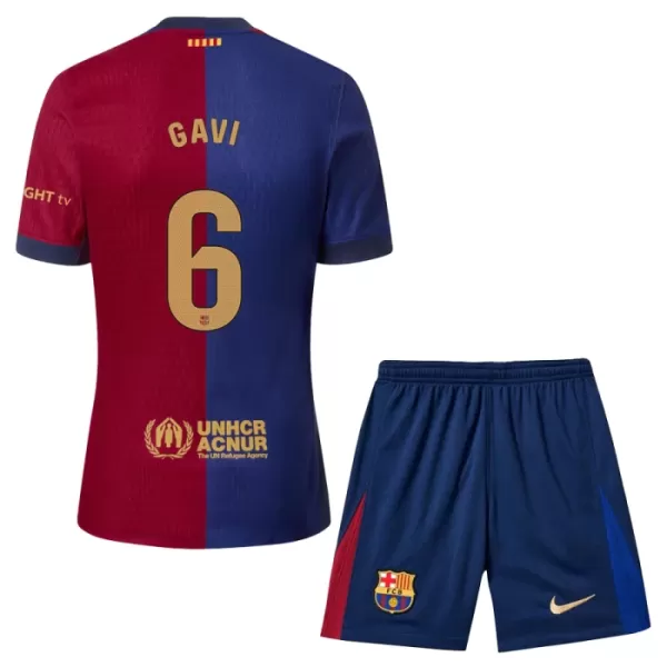 Camisola FC Barcelona Gavi 6 Criança Equipamento 1ª 2024/25