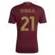 Camisola AS Roma Dybala 21 Criança Equipamento 1ª 2024/25