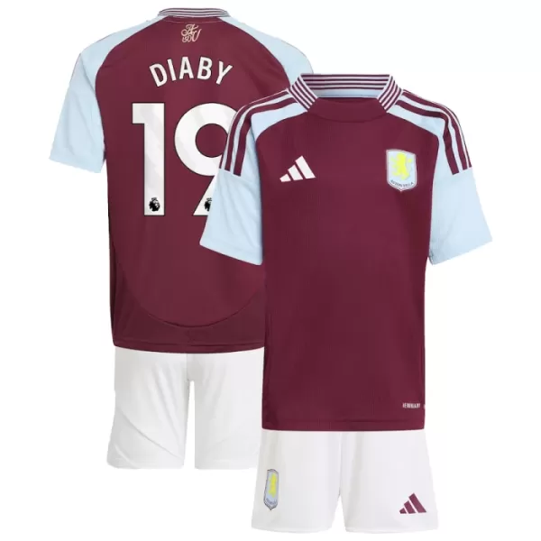 Camisola Aston Villa Diaby 19 Criança Equipamento 1ª 2024/25