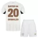 Camisola Bayer Leverkusen Alejandro Grimaldo 20 Criança Equipamento 2ª 2024/25