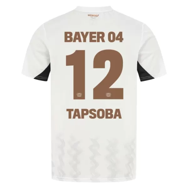 Camisola Bayer Leverkusen Edmond Tapsoba 12 Homem Equipamento 2ª 2024/25