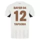 Camisola Bayer Leverkusen Edmond Tapsoba 12 Homem Equipamento 2ª 2024/25