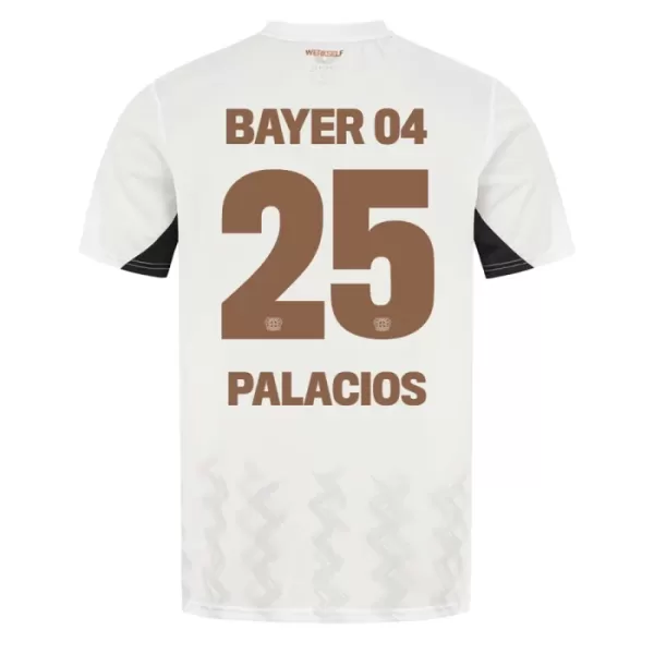 Camisola Bayer Leverkusen Exequiel Palacios 25 Homem Equipamento 2ª 2024/25