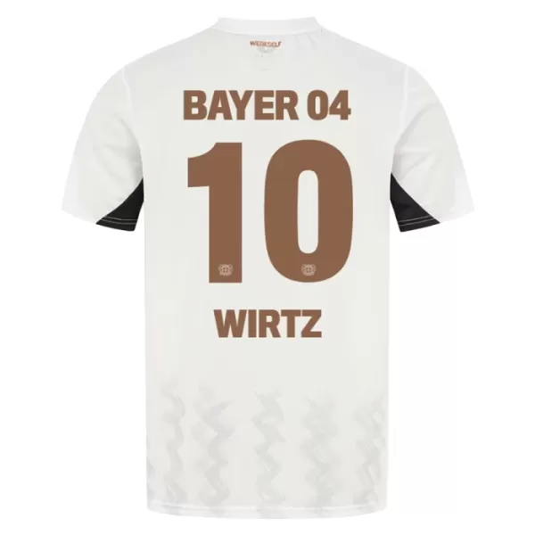 Camisola Bayer Leverkusen Florian Wirtz 10 Homem Equipamento 2ª 2024/25