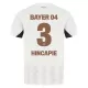 Camisola Bayer Leverkusen Piero Hincapie 3 Homem Equipamento 2ª 2024/25