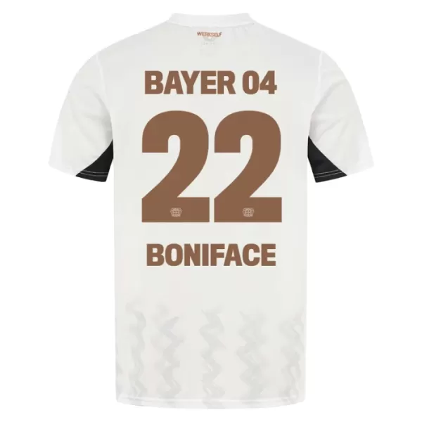 Camisola Bayer Leverkusen Victor Boniface 22 Homem Equipamento 2ª 2024/25