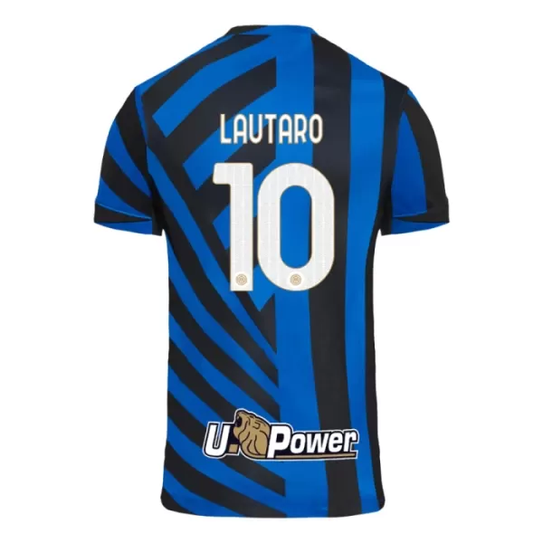 Camisola Inter Milan Lautaro Martinez 10 Criança Equipamento 1ª 2024/25