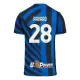 Camisola Inter Milan Pavard 28 Criança Equipamento 1ª 2024/25