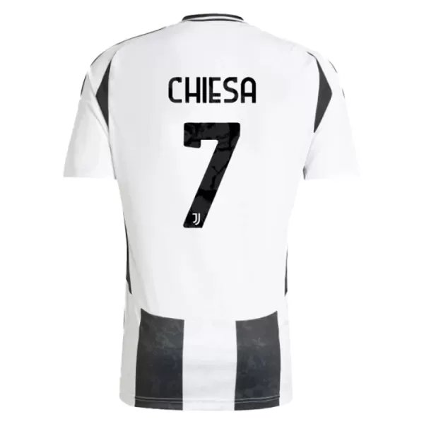 Camisola Juventus Chiesa 7 Criança Equipamento 1ª 2024/25