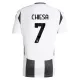 Camisola Juventus Chiesa 7 Criança Equipamento 1ª 2024/25