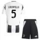 Camisola Juventus Locatelli 5 Criança Equipamento 1ª 2024/25