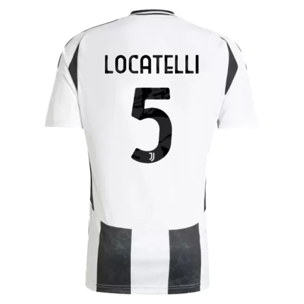 Camisola Juventus Locatelli 5 Criança Equipamento 1ª 2024/25