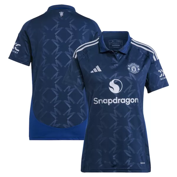 Camisola Manchester United Mulher Equipamento 2ª 2024/25