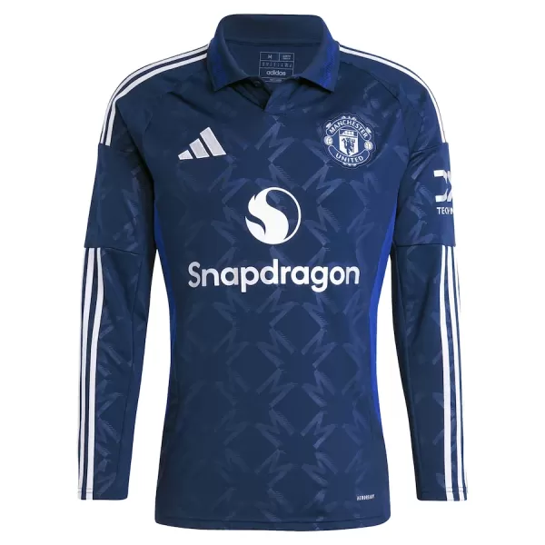 Camisola Manga Comprida Manchester United Homem Equipamento 2ª 2024/25