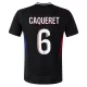 Camisola Olympique Lyonnais Maxence Caqueret 6 Homem Equipamento 2ª 2024/25