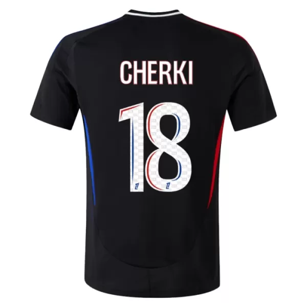 Camisola Olympique Lyonnais Rayan Cherki 18 Homem Equipamento 2ª 2024/25