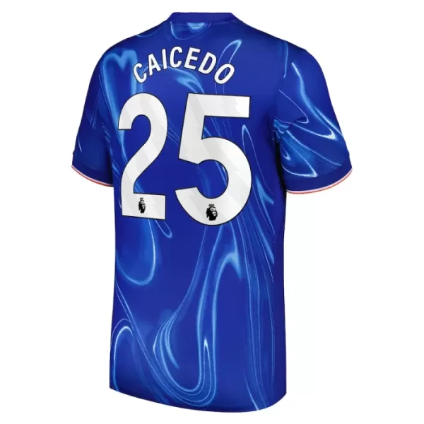 Camisola Chelsea Caicedo 25 Homem Equipamento 1ª 2024/25