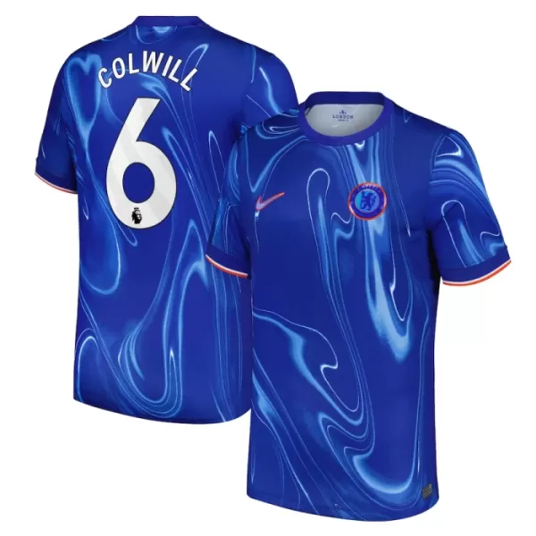 Camisola Chelsea Colwill 6 Homem Equipamento 1ª 2024/25