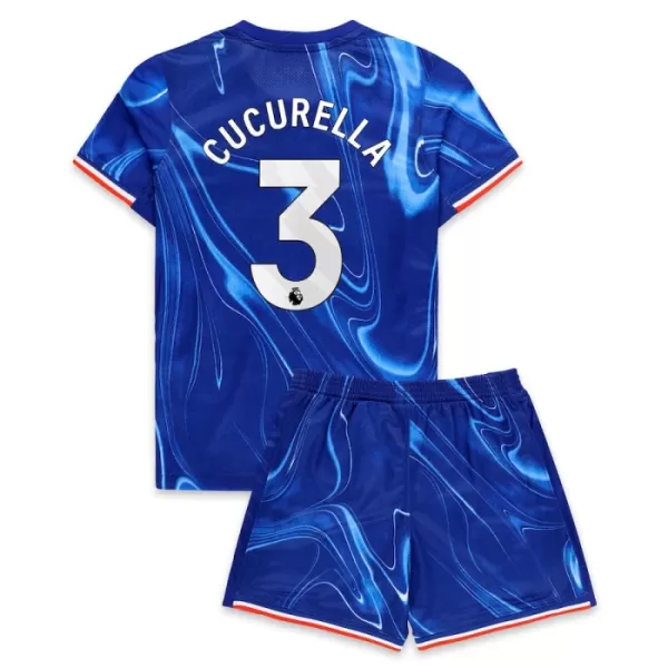 Camisola Chelsea Cucurella 3 Criança Equipamento 1ª 2024/25