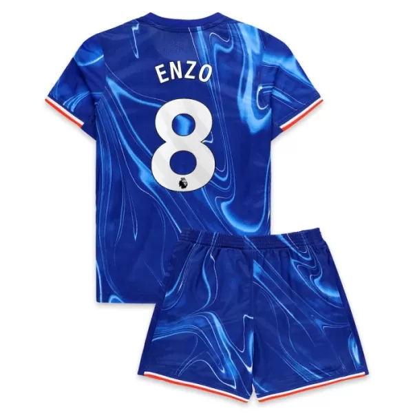 Camisola Chelsea Enzo 8 Criança Equipamento 1ª 2024/25