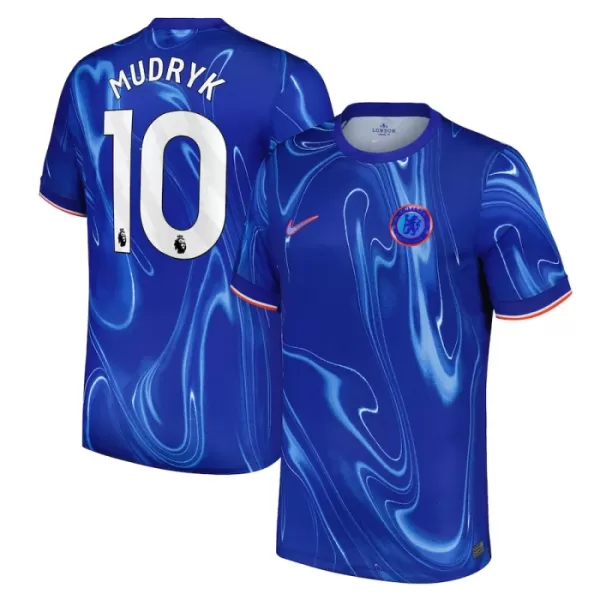 Camisola Chelsea Mudryk 10 Homem Equipamento 1ª 2024/25