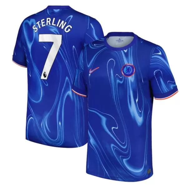 Camisola Chelsea Sterling 7 Homem Equipamento 1ª 2024/25