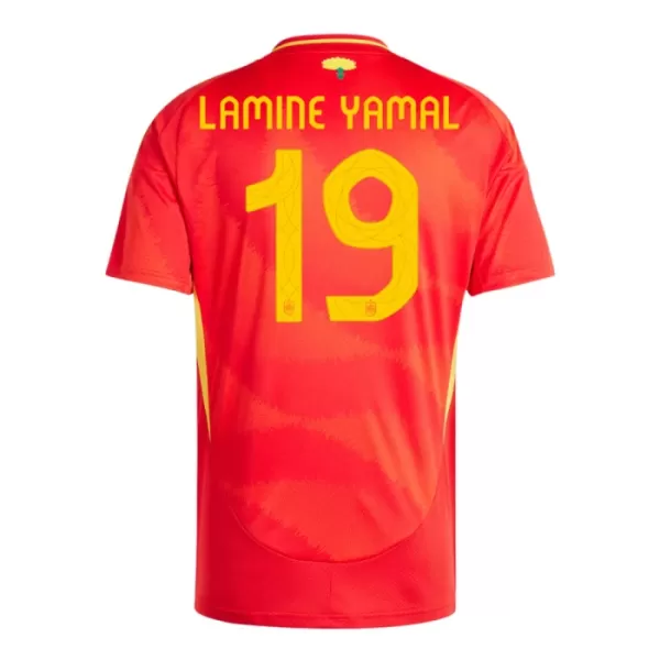 Camisola Espanha Lamine Yamal 19 Criança Equipamento 1ª Euro 2024