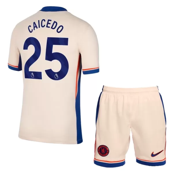 Camisola Chelsea Caicedo 25 Criança Equipamento 2ª 2024/25